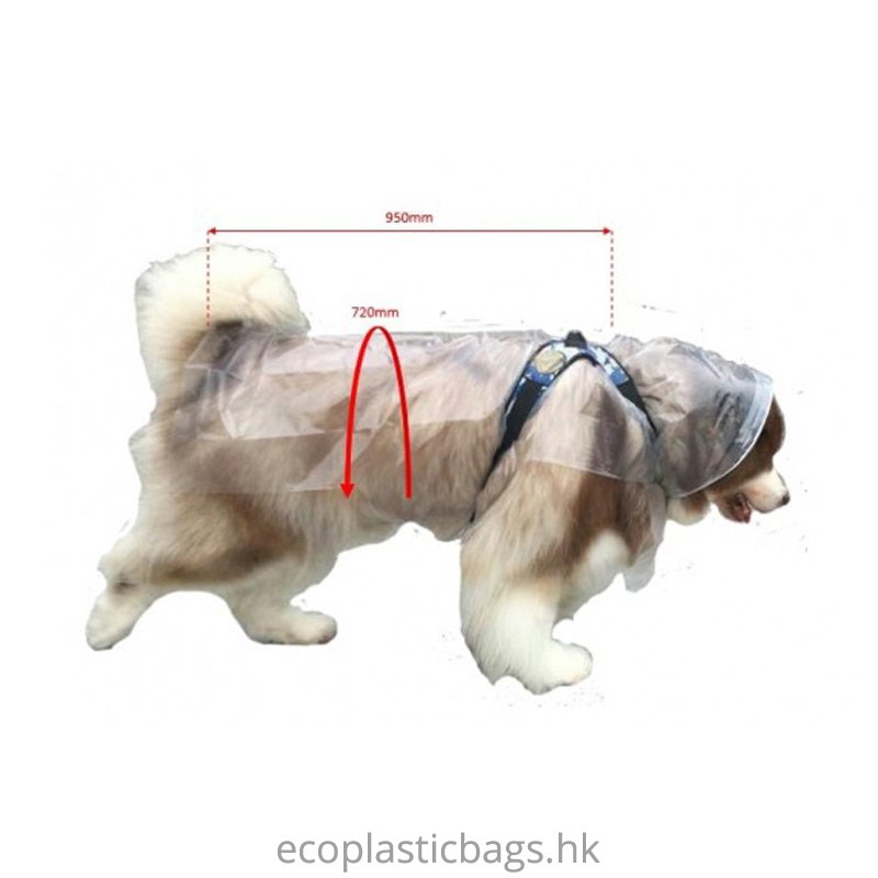 定制一次性狗狗雨衣